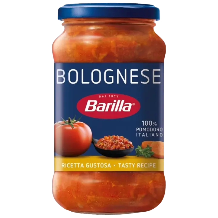 Barilla Bolognese tomaattikastike naudan- ja sianlihan kera 400g