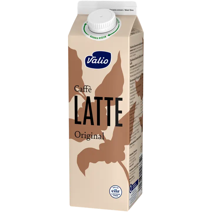 Valio Latte original maitokahvijuoma 1 l laktoositon