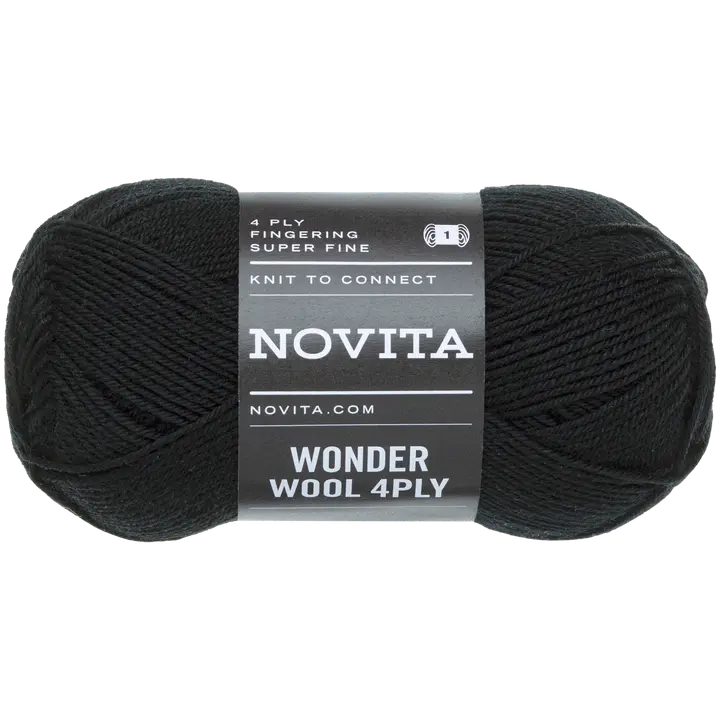 Novita lanka Wonder Wool 4PLY 50 g ääretön 0901