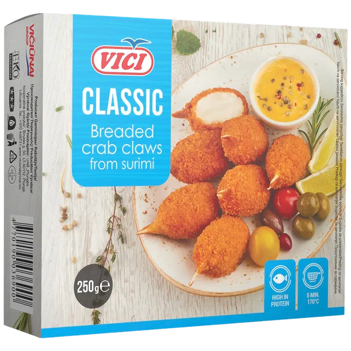 Vici Paneeritud Krabisõrad Surimist 250 g