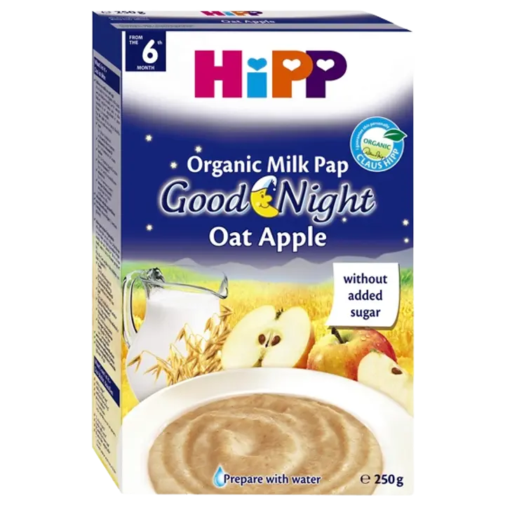 Hipp kaera-õuna-piimapuder 250g, alates 6-elukuust