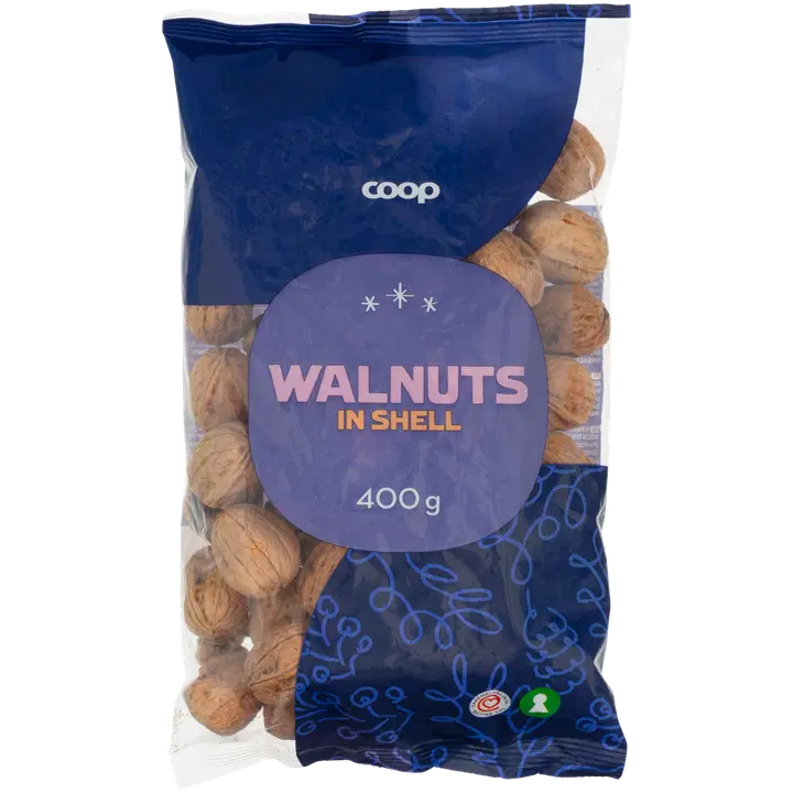 Coop kuorelliset saksanpähkinät 400 g