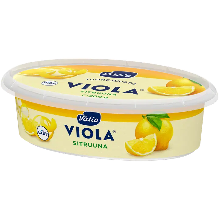 Valio Viola® e200 g sitruuna tuorejuusto laktoositon