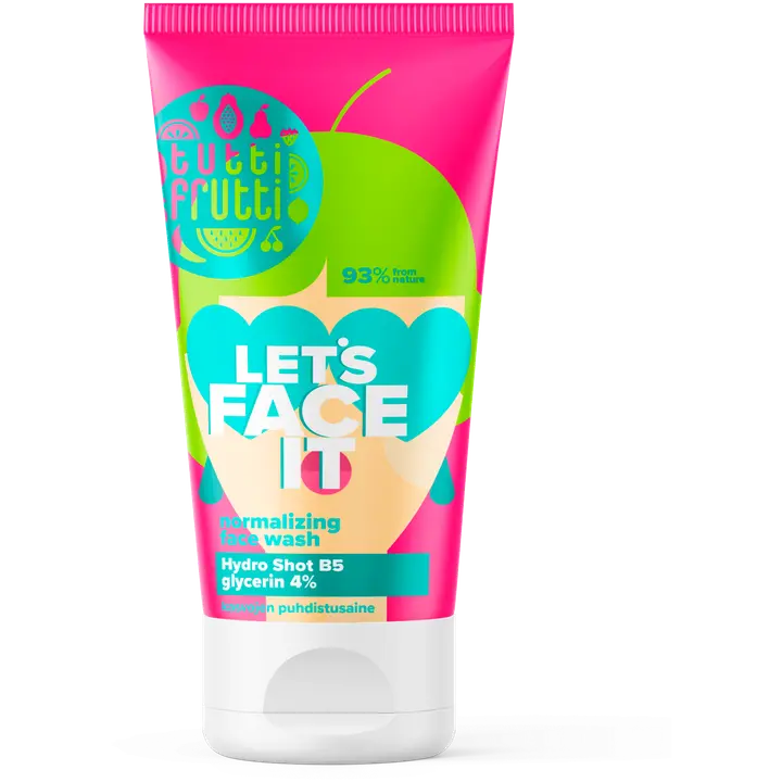 Tutti Frutti näopesugeel let's face it 150ml
