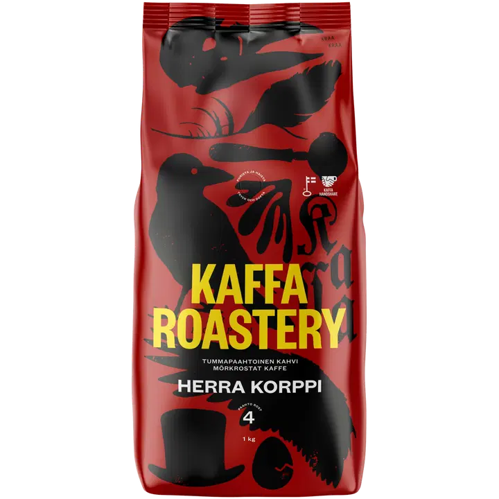 Kaffa Roastery Herra Korppi kahvipapu 1000g