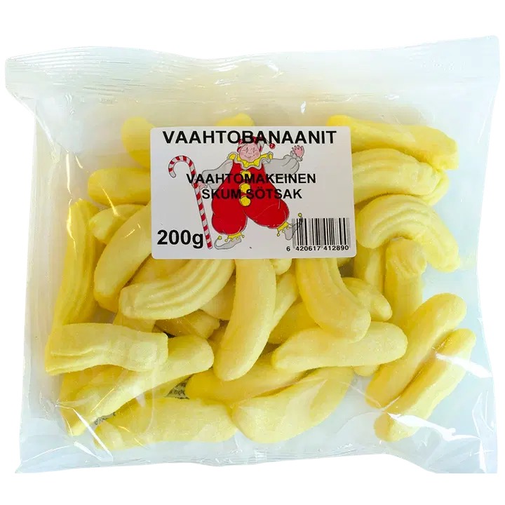 Tivoli Vaahtobanaani 200g