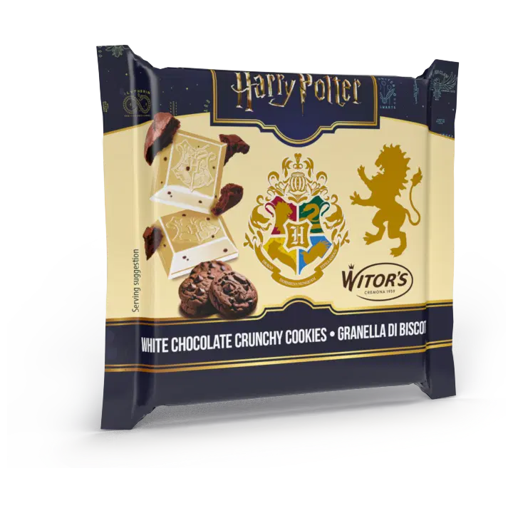 Witor's Harry Potter valge šokolaad kakaoküpsise tükkidega 40g