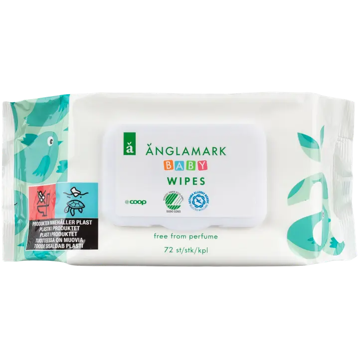 Änglamark Beebisalvrätikud 72tk