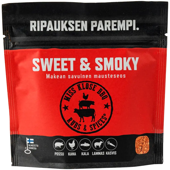 Miss Klose Rubs & Spices mausteseos Sweet & Smoky 100 g