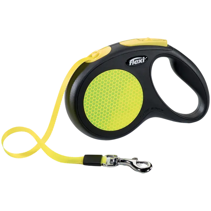 Flexi New Classic Neon Tape M 5m keltainen