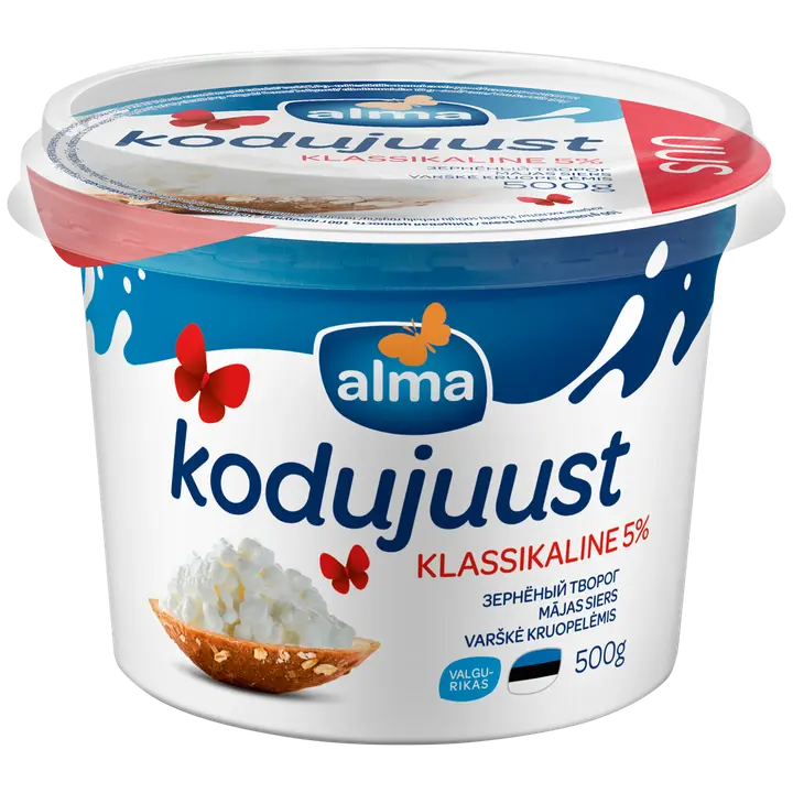 Alma Kodujuust 5% 500g