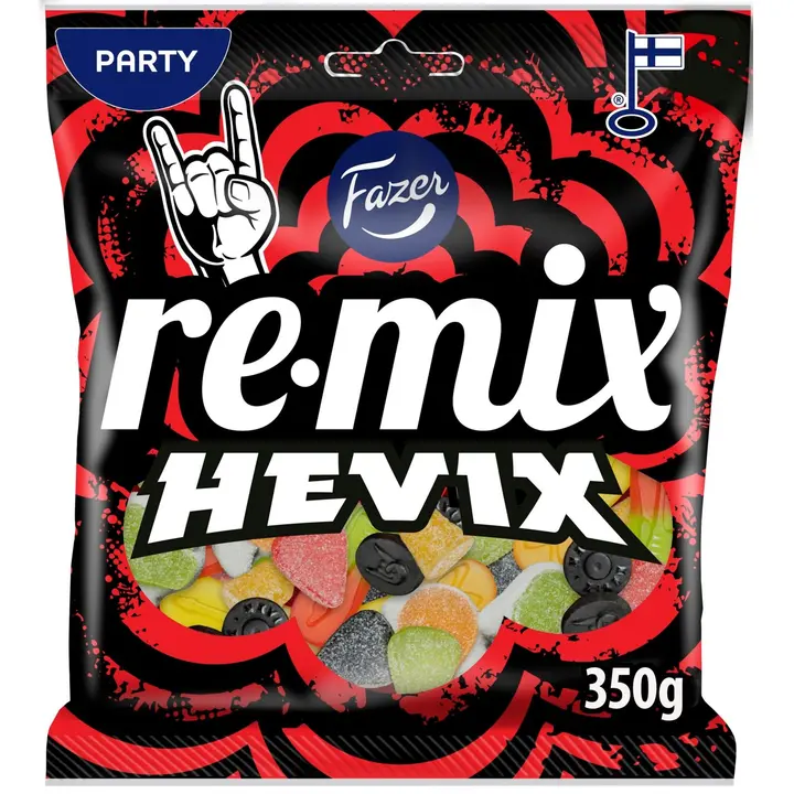 Fazer Remix Hevix karkkipussi 350g