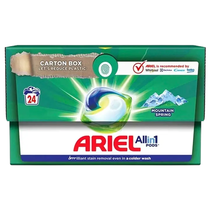 Ariel geelkapslid mountain spring 24tk