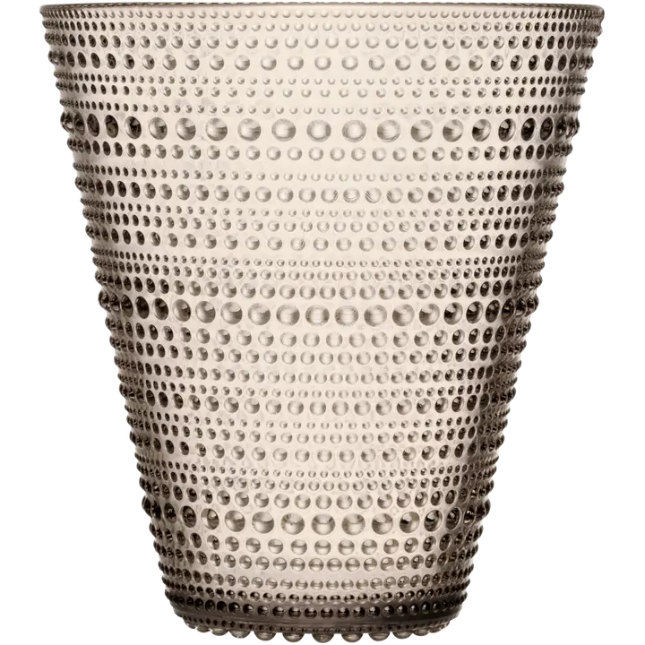Iittala Kastehelmi maljakko 154mm pellava