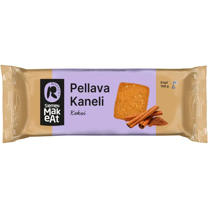 Rosten SiemenMakeAt Pellava & Kaneli keksi 9 kpl/108 g