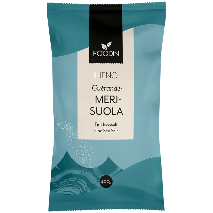 Foodin Guerande Merisuola, hieno 400g