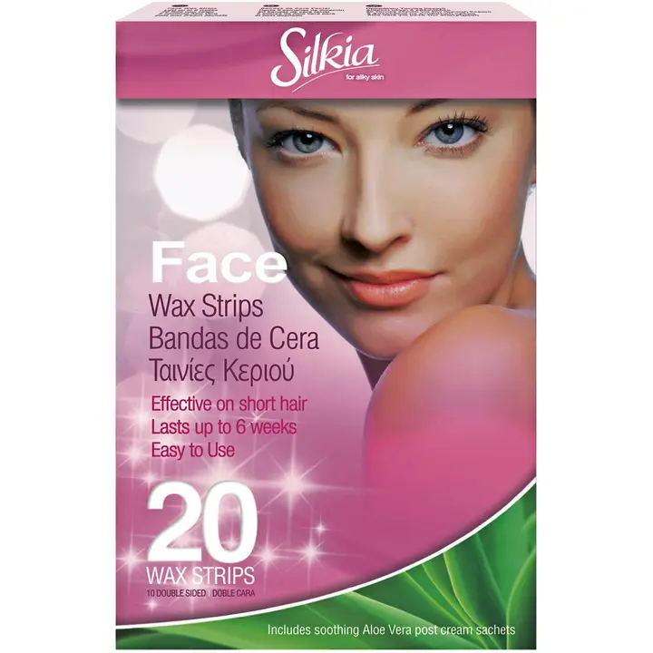 Silkia Face 20kpl kylmävahaliuska kasvoille