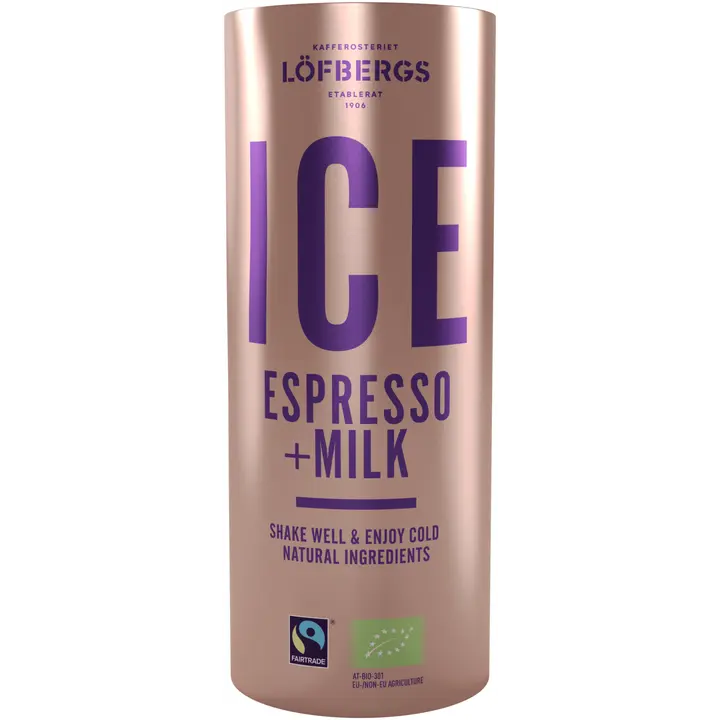 Löfbergs Ice Coffee Espresso 230 ml Reilukauppa Luomu