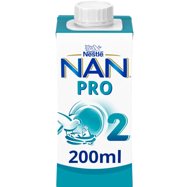 Nestlé Nan 200ml Pro 2 maitopohjainen käyttövalmis vierotusvalmiste