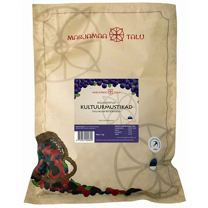 Aedmustikad, 1kg