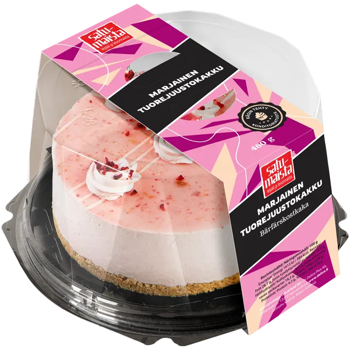Satumaista Marjainen tuorejuustokakku 460g