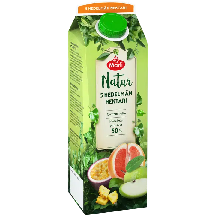 Marli Natur Viisi Hedelmää nektari 1 L