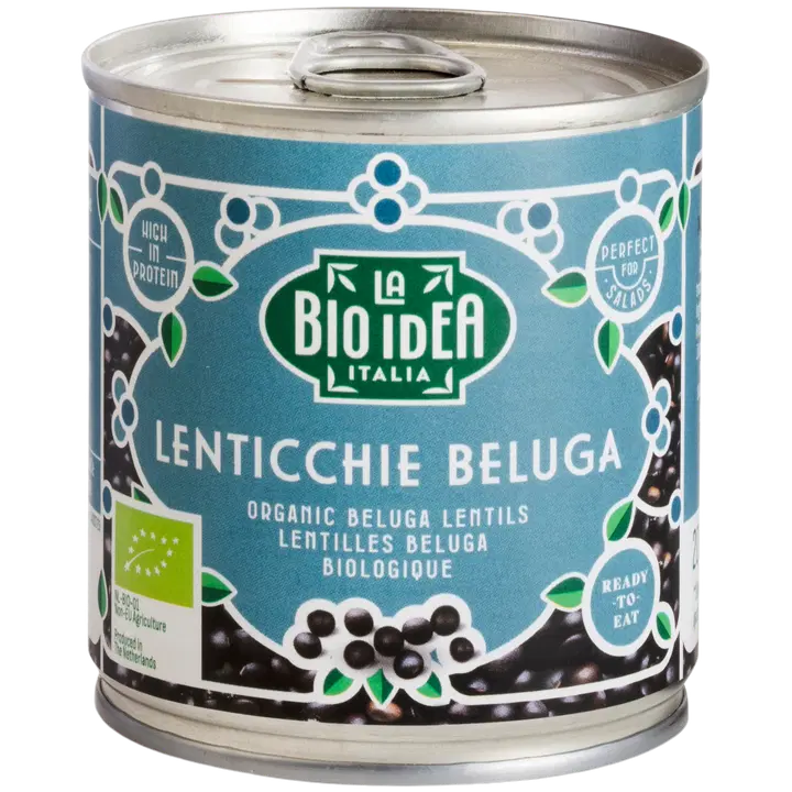 La Bio Idea belugalinssit luomu 200/120 g