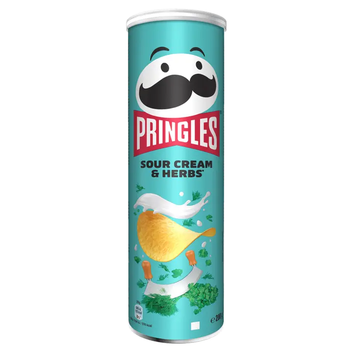 PRINGLES Sour Cream & Herbs 200g