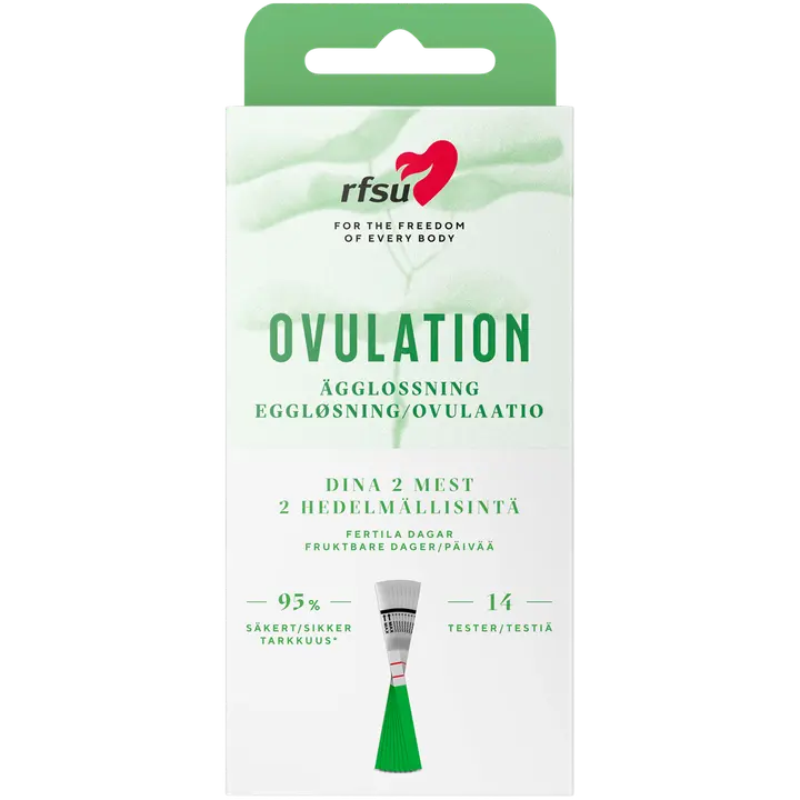 RFSU Ovulaatiotesti testitikut 14 kpl testiliuskoja