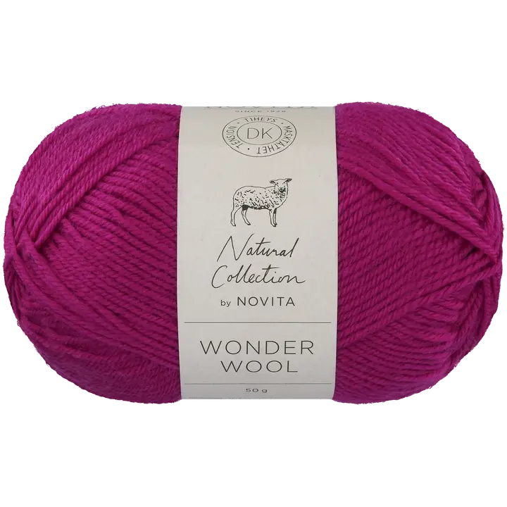 Novita lanka Wonder Wool DK 50 g neilikka 780