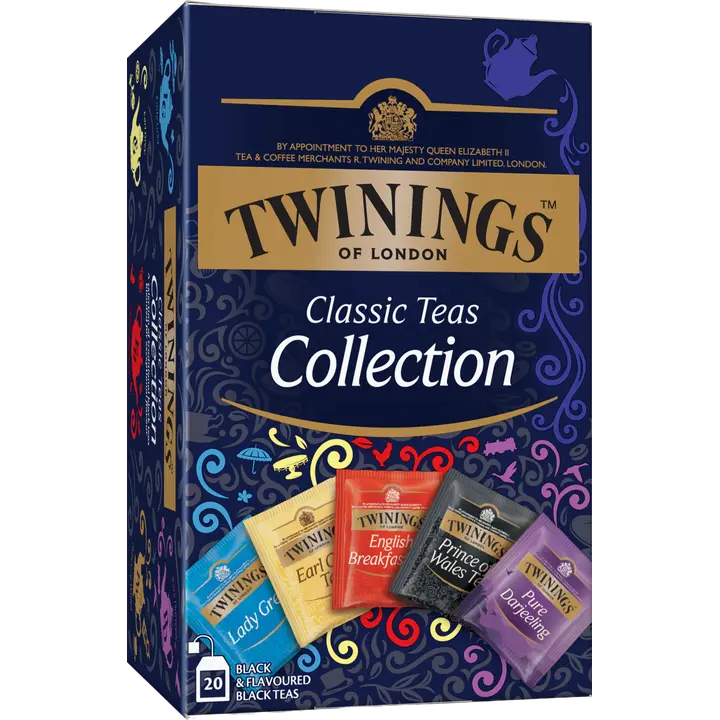 Twinings 20x2g Classics Collection teelajitelma musta tee