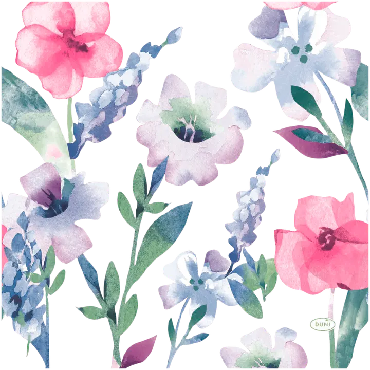 DUNI lautasliina Everbloom 33x33cm 3-krs 20kpl