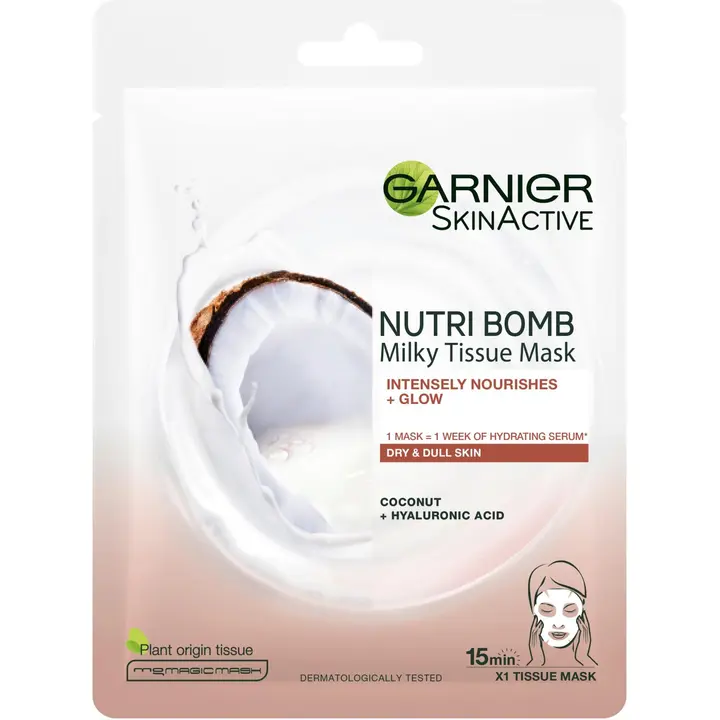 Näo-kangasmask Nutri Bomb Milky