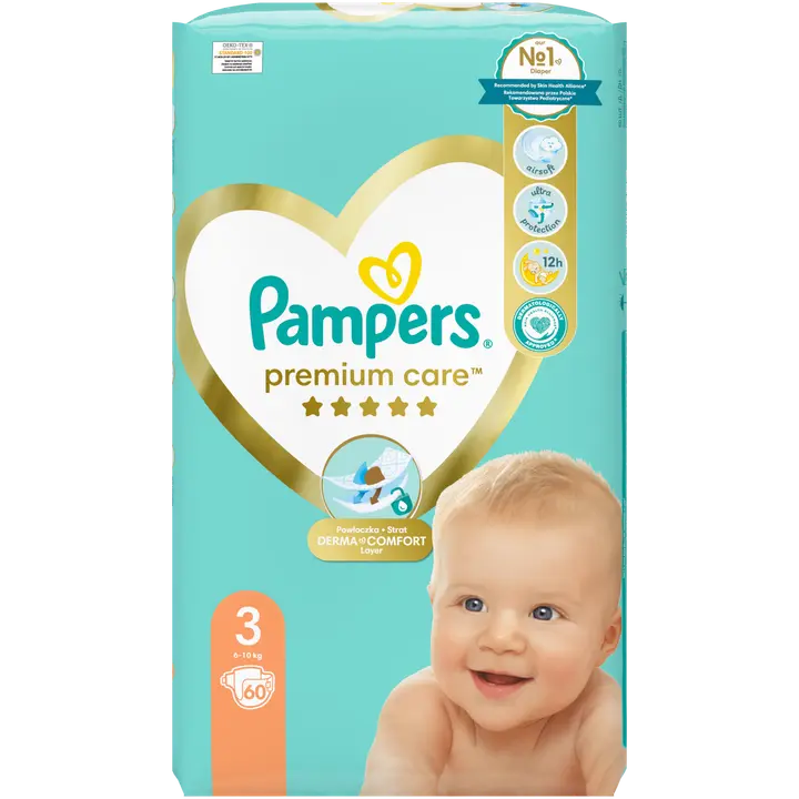 PAMPERS  teipmähkmed PC VP S3 60tk