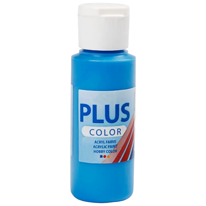 Plus Color askartelumaali 60 ml sininen