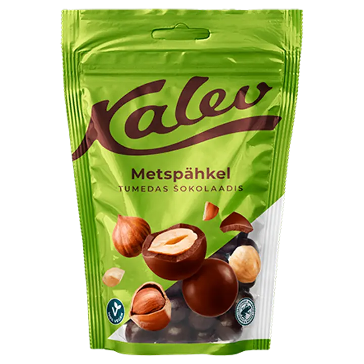 Kalev metspähkel tumedas šokolaadis 140g