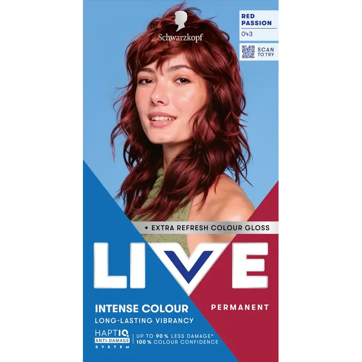 Live püsivärv 043 kirglik punane