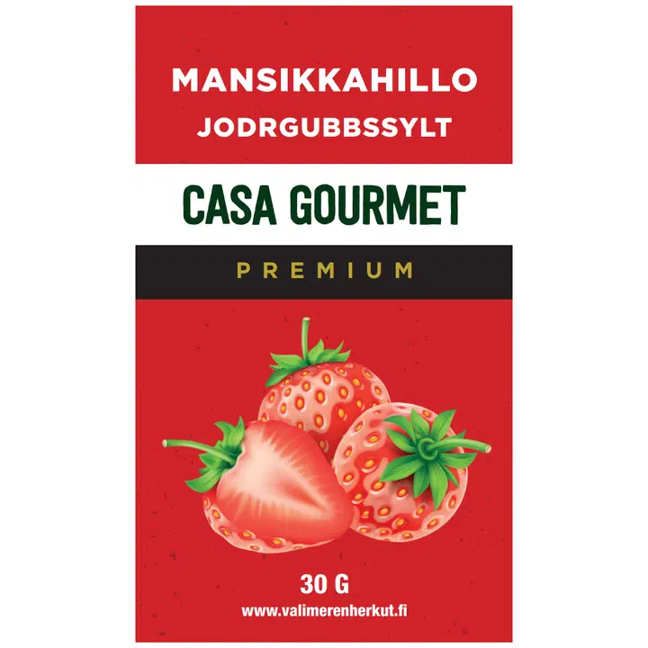 CASA GOURMET Premium Mansikkahillo 30 g