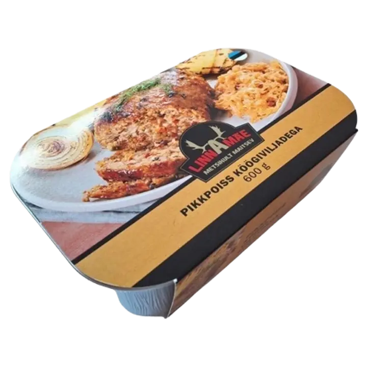 Linnamäe Lihatööst Pikkpoiss Köögiviljadega 600G