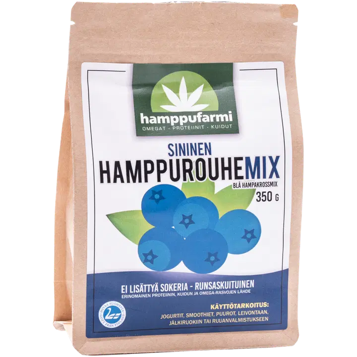 HamppuFarmi Sininen Hamppurouhemix 350g