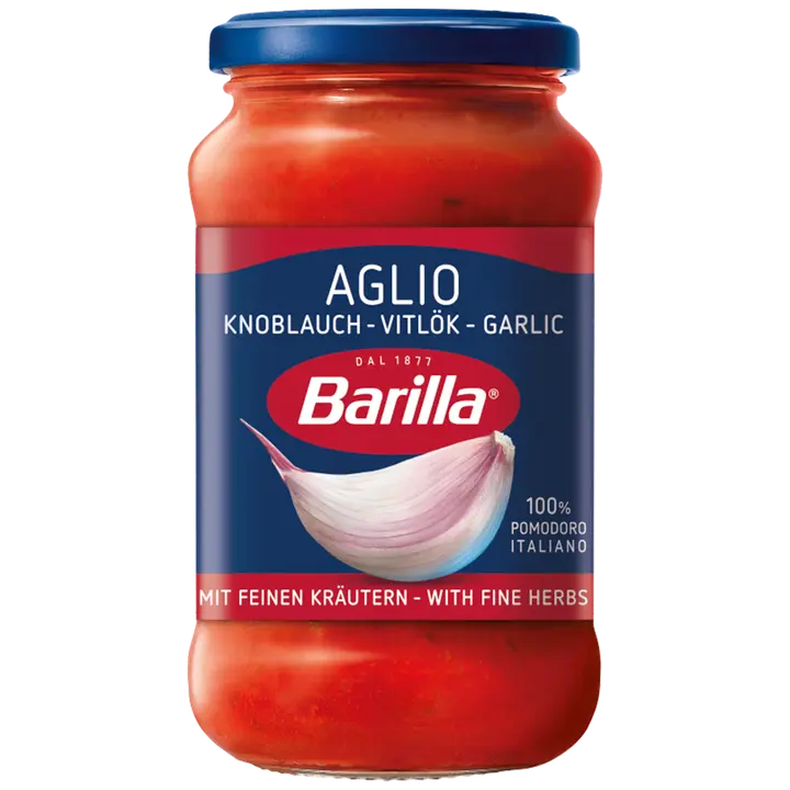 Barilla küüslaugu tomatikaste, 375 ml