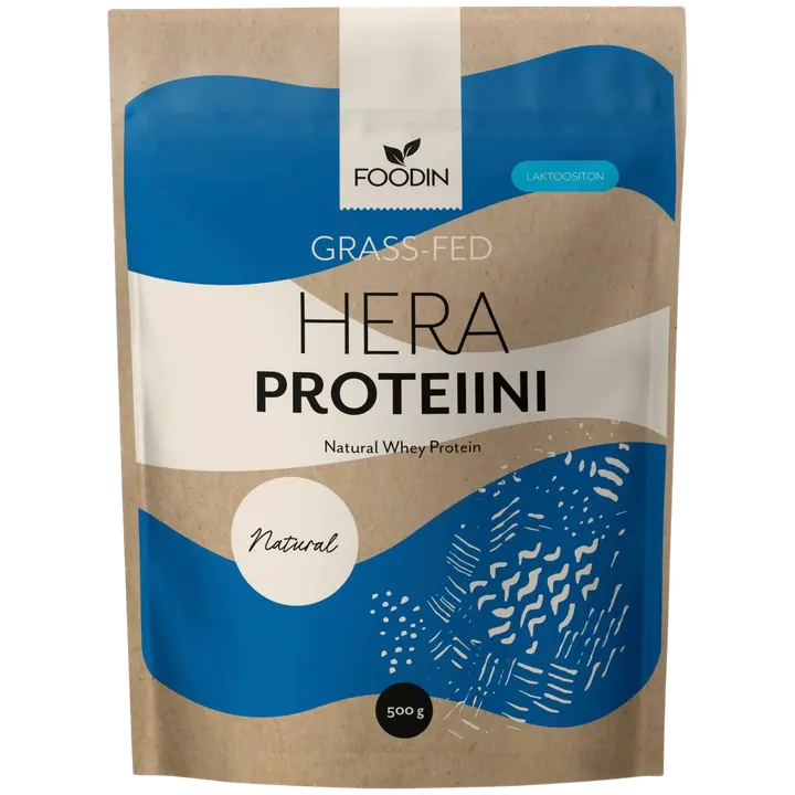 Foodin Grass-fed Heraproteiini maustamaton 500g
