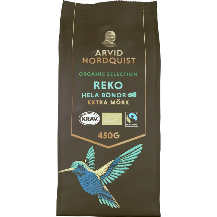 Arvid Nordquist Selection 450g Reko pavut Luomu, Fairtrade