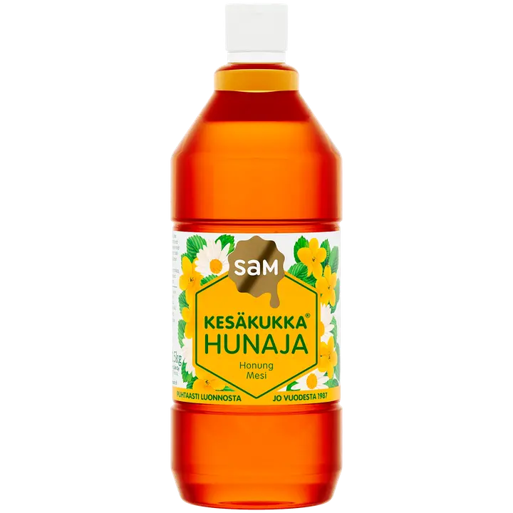 Hunajainen SAM Kesäkukka Hunaja 1,5Kg