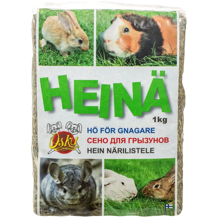 Osku 1kg heinä  jyrsijöille