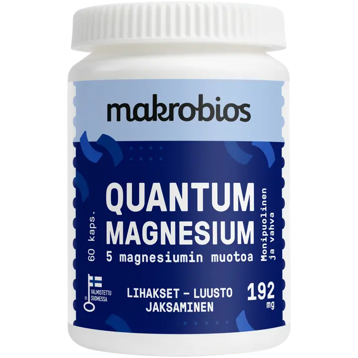 Makrobios Quantum magnesium 60kpl 50g