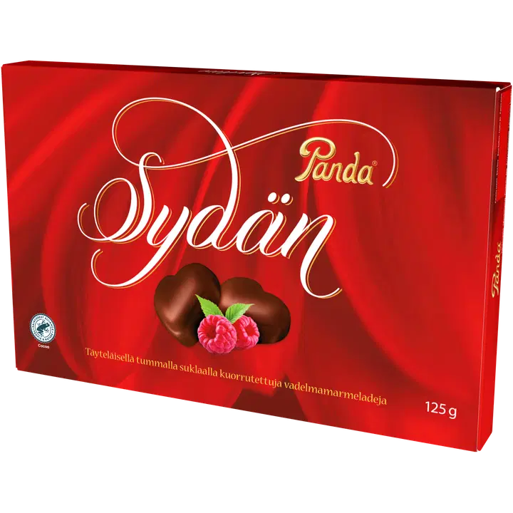 Panda Sydän marmeladikonvehti 125g
