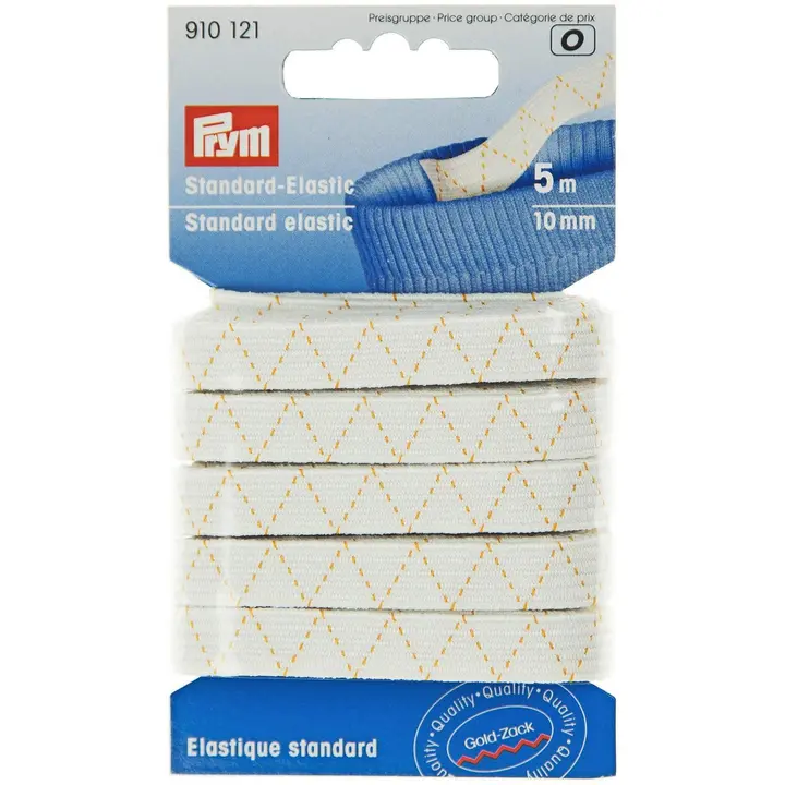 Prym kuminauha 10mm valkoinen 5 m/pakkaus