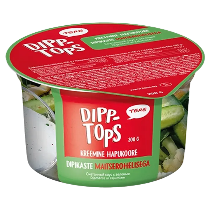 Tere Maitserohelisega dipikaste, 200 g