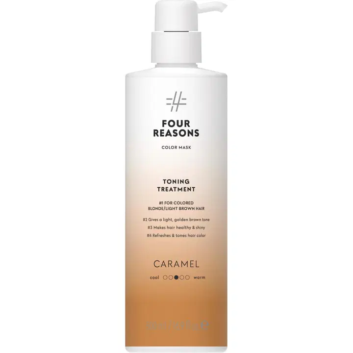 Four Reasons Color Mask Toning Treatment sävyttävä tehohoito Caramel 500 ml